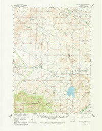 Sunshine Reservoir Wyoming Historical topographic map, 1:62500 scale, 15 X 15 Minute, Year 1957