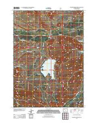 Sunshine Reservoir Wyoming Historical topographic map, 1:24000 scale, 7.5 X 7.5 Minute, Year 2012