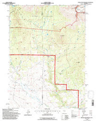 Sweetwater Needles Wyoming Historical topographic map, 1:24000 scale, 7.5 X 7.5 Minute, Year 1991