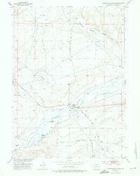 Sweetwater Station Wyoming Historical topographic map, 1:24000 scale, 7.5 X 7.5 Minute, Year 1953