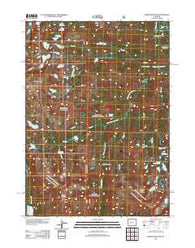 Sweetwater Gap Wyoming Historical topographic map, 1:24000 scale, 7.5 X 7.5 Minute, Year 2012