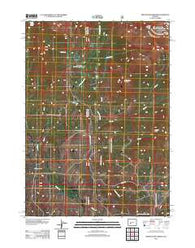 Sweetwater Needles Wyoming Historical topographic map, 1:24000 scale, 7.5 X 7.5 Minute, Year 2012