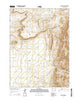 Sybille Springs Wyoming Current topographic map, 1:24000 scale, 7.5 X 7.5 Minute, Year 2015
