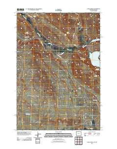 Sykes Spring Wyoming Historical topographic map, 1:24000 scale, 7.5 X 7.5 Minute, Year 2011