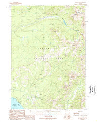 Sylvan Lake Wyoming Historical topographic map, 1:24000 scale, 7.5 X 7.5 Minute, Year 1989