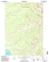 Sylvan Lake Wyoming Historical topographic map, 1:24000 scale, 7.5 X 7.5 Minute, Year 1991