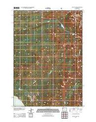 Sylvan Lake Wyoming Historical topographic map, 1:24000 scale, 7.5 X 7.5 Minute, Year 2012