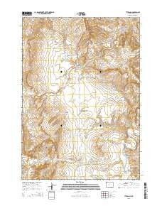 TTT Ranch Wyoming Current topographic map, 1:24000 scale, 7.5 X 7.5 Minute, Year 2015