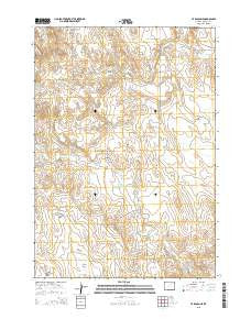 T A Ranch NE Wyoming Current topographic map, 1:24000 scale, 7.5 X 7.5 Minute, Year 2015