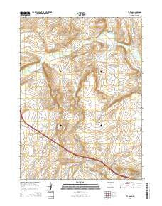 T L Ranch Wyoming Current topographic map, 1:24000 scale, 7.5 X 7.5 Minute, Year 2015