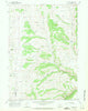 Tabletop Wyoming Historical topographic map, 1:24000 scale, 7.5 X 7.5 Minute, Year 1967