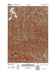 Tatman Mountain Wyoming Historical topographic map, 1:24000 scale, 7.5 X 7.5 Minute, Year 2012