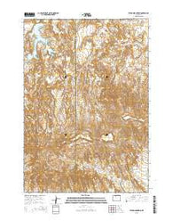 Tatman Mountain Wyoming Current topographic map, 1:24000 scale, 7.5 X 7.5 Minute, Year 2015