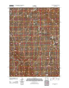 Taylor Ranch Wyoming Historical topographic map, 1:24000 scale, 7.5 X 7.5 Minute, Year 2012