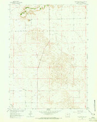 Tea Kettle Rock Wyoming Historical topographic map, 1:24000 scale, 7.5 X 7.5 Minute, Year 1963