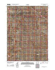 Teakettle Butte Wyoming Historical topographic map, 1:24000 scale, 7.5 X 7.5 Minute, Year 2012
