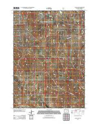 Teckla SW Wyoming Historical topographic map, 1:24000 scale, 7.5 X 7.5 Minute, Year 2012