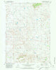 Telephone Draw Wyoming Historical topographic map, 1:24000 scale, 7.5 X 7.5 Minute, Year 1981