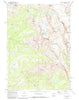 Temple Peak Wyoming Historical topographic map, 1:24000 scale, 7.5 X 7.5 Minute, Year 1969