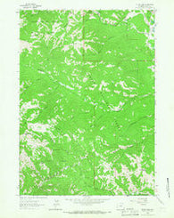 Teton Pass Wyoming Historical topographic map, 1:24000 scale, 7.5 X 7.5 Minute, Year 1963
