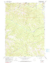 Teton Pass Wyoming Historical topographic map, 1:24000 scale, 7.5 X 7.5 Minute, Year 1963