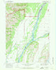 Teton Village Wyoming Historical topographic map, 1:24000 scale, 7.5 X 7.5 Minute, Year 1968