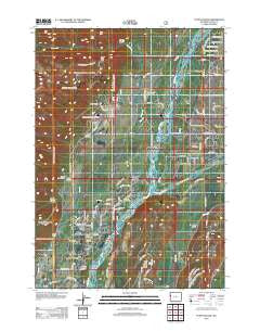 Teton Village Wyoming Historical topographic map, 1:24000 scale, 7.5 X 7.5 Minute, Year 2012
