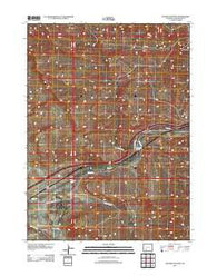 Thayer Junction Wyoming Historical topographic map, 1:24000 scale, 7.5 X 7.5 Minute, Year 2012