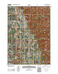 Thayne East Wyoming Historical topographic map, 1:24000 scale, 7.5 X 7.5 Minute, Year 2012