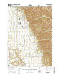 Thayne East Wyoming Current topographic map, 1:24000 scale, 7.5 X 7.5 Minute, Year 2015