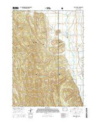 Thayne West Wyoming Current topographic map, 1:24000 scale, 7.5 X 7.5 Minute, Year 2015