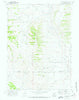 The Hogsback Wyoming Historical topographic map, 1:24000 scale, 7.5 X 7.5 Minute, Year 1969