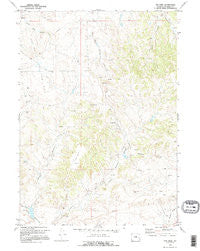 The Park Wyoming Historical topographic map, 1:24000 scale, 7.5 X 7.5 Minute, Year 1970