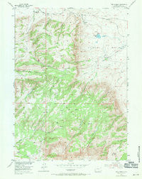 The Q Ranch Wyoming Historical topographic map, 1:24000 scale, 7.5 X 7.5 Minute, Year 1953
