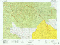 The Ramshorn Wyoming Historical topographic map, 1:100000 scale, 30 X 60 Minute, Year 1978