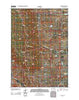 The Horn Wyoming Historical topographic map, 1:24000 scale, 7.5 X 7.5 Minute, Year 2012