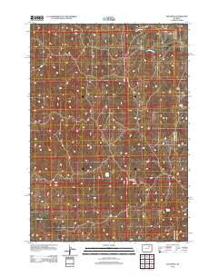 The Nipple Wyoming Historical topographic map, 1:24000 scale, 7.5 X 7.5 Minute, Year 2012