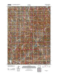 The Park Wyoming Historical topographic map, 1:24000 scale, 7.5 X 7.5 Minute, Year 2012