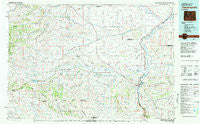 Thermopolis Wyoming Historical topographic map, 1:100000 scale, 30 X 60 Minute, Year 1981