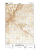 Thomas Reservoir Wyoming Current topographic map, 1:24000 scale, 7.5 X 7.5 Minute, Year 2015