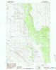 Thornton Wyoming Historical topographic map, 1:24000 scale, 7.5 X 7.5 Minute, Year 1984