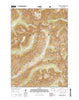 Thorofare Buttes Wyoming Current topographic map, 1:24000 scale, 7.5 X 7.5 Minute, Year 2015