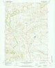 Three Buttes Wyoming Historical topographic map, 1:24000 scale, 7.5 X 7.5 Minute, Year 1968