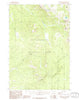 Three Rivers Peak Wyoming Historical topographic map, 1:24000 scale, 7.5 X 7.5 Minute, Year 1986