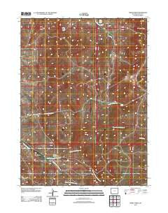 Three Forks Wyoming Historical topographic map, 1:24000 scale, 7.5 X 7.5 Minute, Year 2012