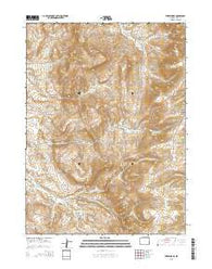 Three Forks Wyoming Current topographic map, 1:24000 scale, 7.5 X 7.5 Minute, Year 2015