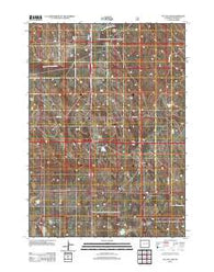 Tin Can Lake Wyoming Historical topographic map, 1:24000 scale, 7.5 X 7.5 Minute, Year 2012