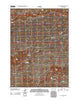 Tin Cup Mountain Wyoming Historical topographic map, 1:24000 scale, 7.5 X 7.5 Minute, Year 2012