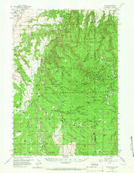 Tinton Wyoming Historical topographic map, 1:62500 scale, 15 X 15 Minute, Year 1958