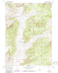 Toltec Wyoming Historical topographic map, 1:24000 scale, 7.5 X 7.5 Minute, Year 1964
